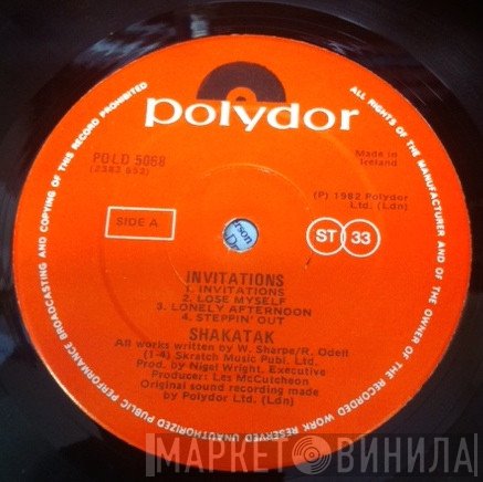 Shakatak  - Invitations