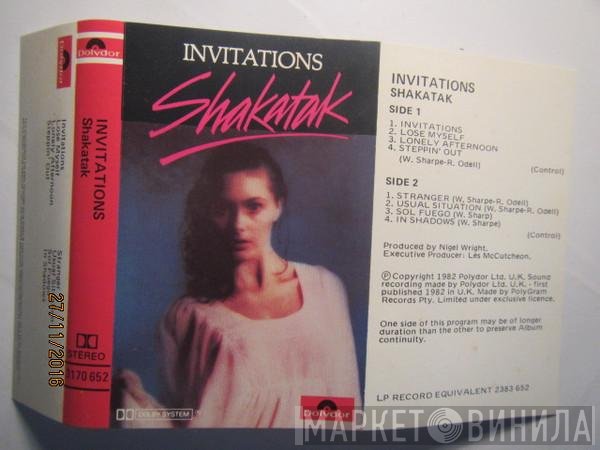 Shakatak  - Invitations