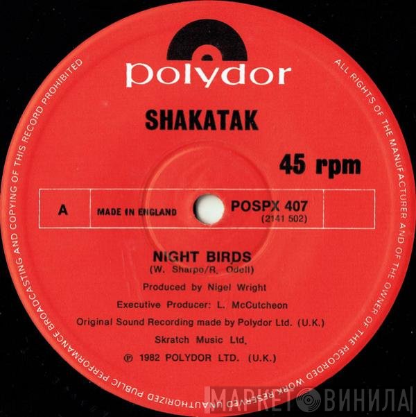 Shakatak - Night Birds