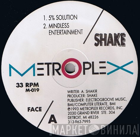 Shake - 5% Solution