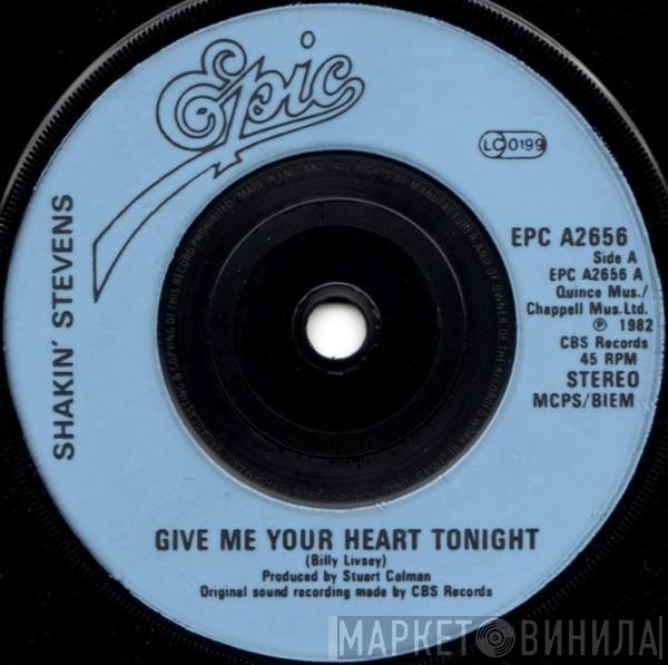 Shakin' Stevens - Give Me Your Heart Tonight