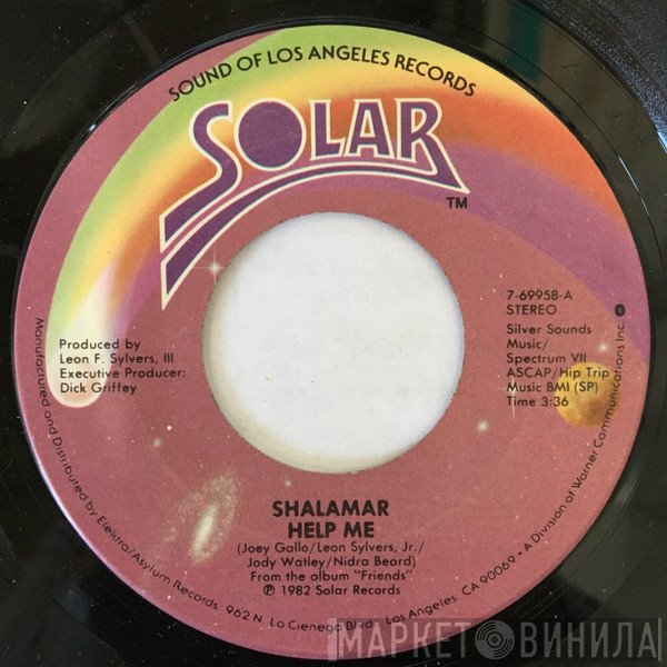 Shalamar  - Help Me / There It Is