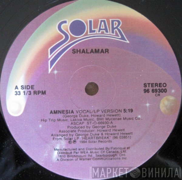 Shalamar  - Amnesia