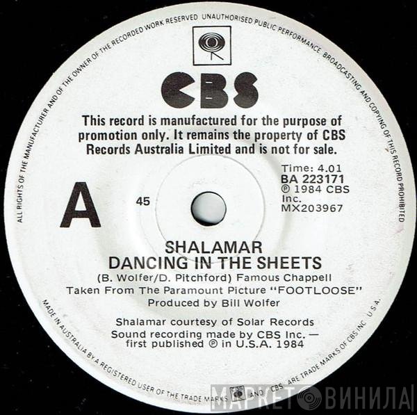 Shalamar  - Dancing In The Sheets