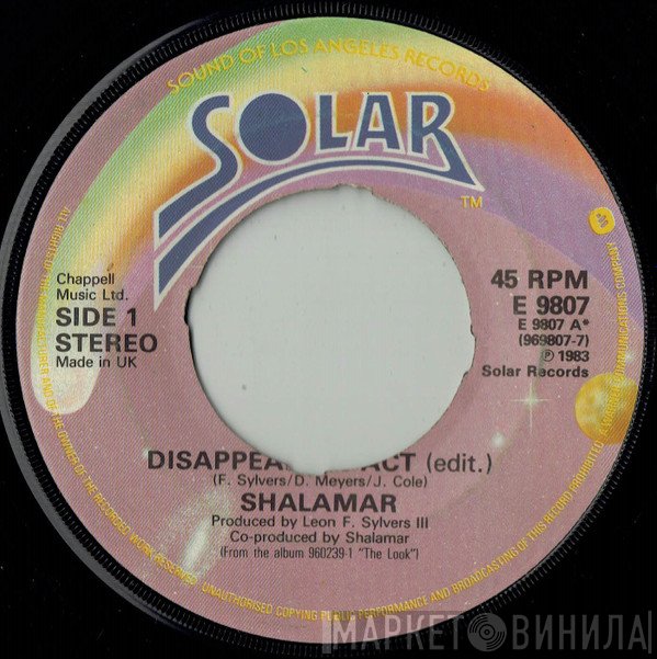 Shalamar - Disappearing Act (Edit.)