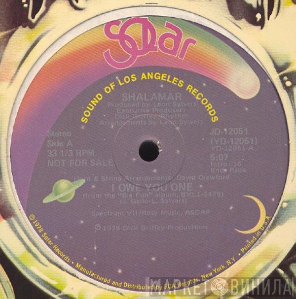 Shalamar - I Owe You One