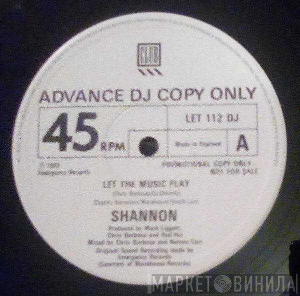 Shannon - Let The Music Play