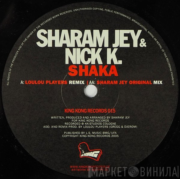 Sharam Jey & Nick K  - Shaka