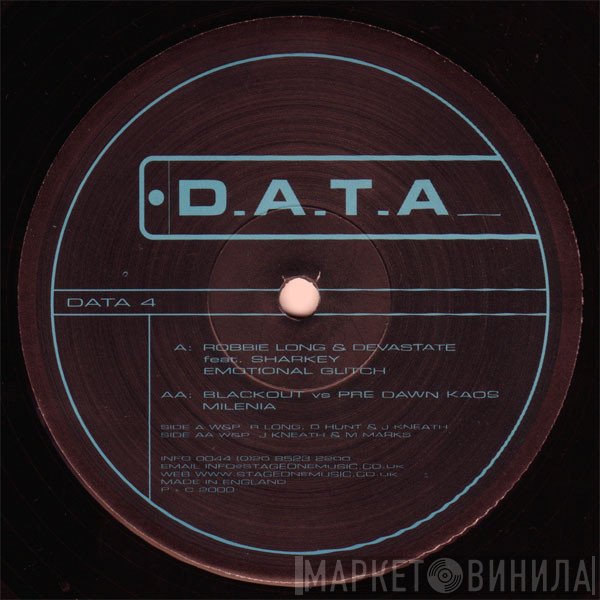 Sharkey, Robbie Long, Devastate, Pre Dawn Kaos, Blackout  - Emotional Glitch / Milenia