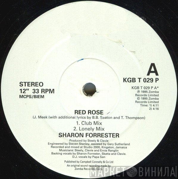 Sharon Forrester - Red Rose