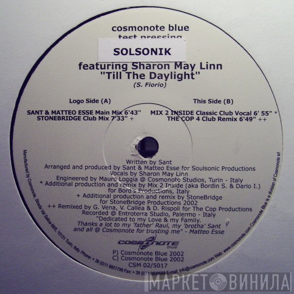 Sharon May Linn, Solsonik - Till The Daylight