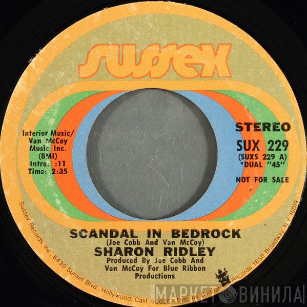 Sharon Ridley  - Scandal In Bedrock