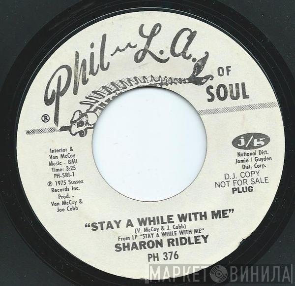 Sharon Ridley - When A Woman Falls In Love / Stay A While With Me