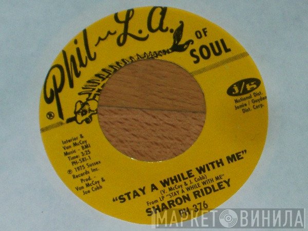 Sharon Ridley - When A Woman Falls In Love / Stay A While With Me