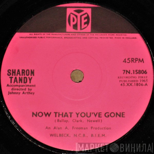 Sharon Tandy - Now That You've Gone