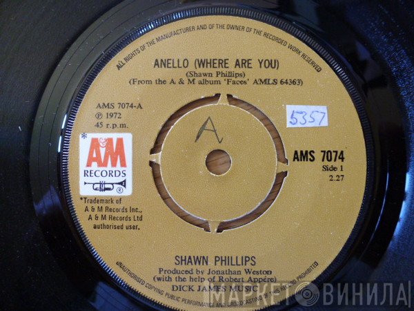 Shawn Phillips  - Anello (Where Are You)