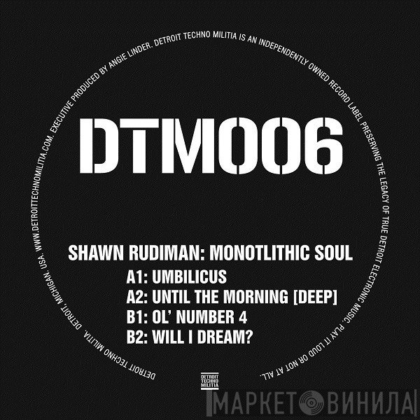 Shawn Rudiman  - DTM006