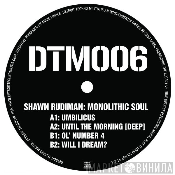 Shawn Rudiman  - DTM006