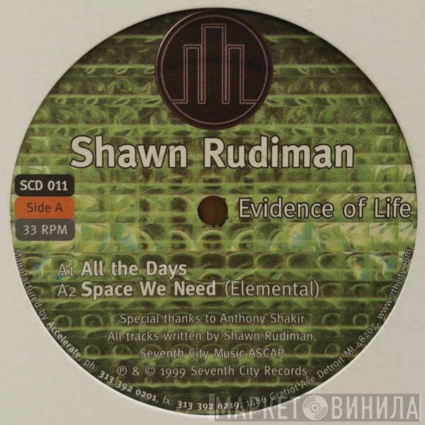 Shawn Rudiman - Evidence Of Life