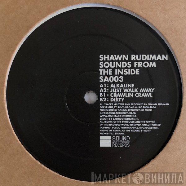 Shawn Rudiman  - Sounds From The Inside