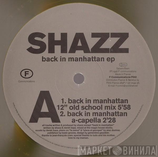 Shazz  - Back In Manhattan EP