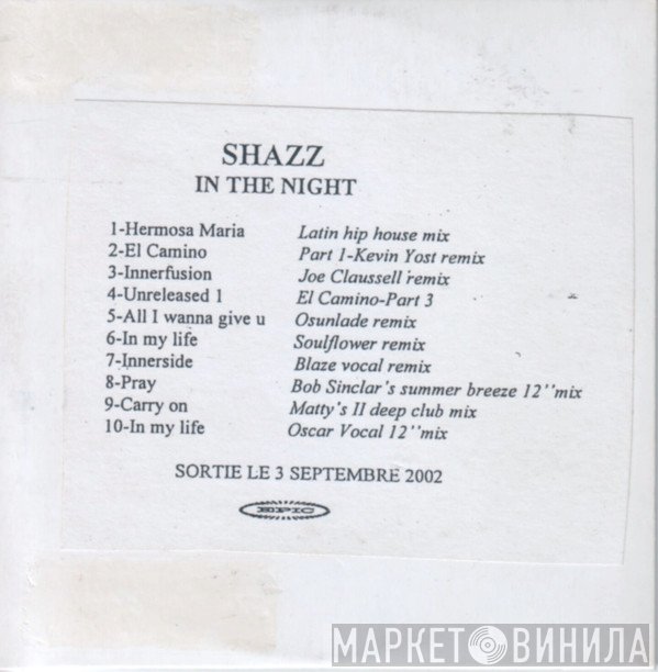 Shazz  - In The Night