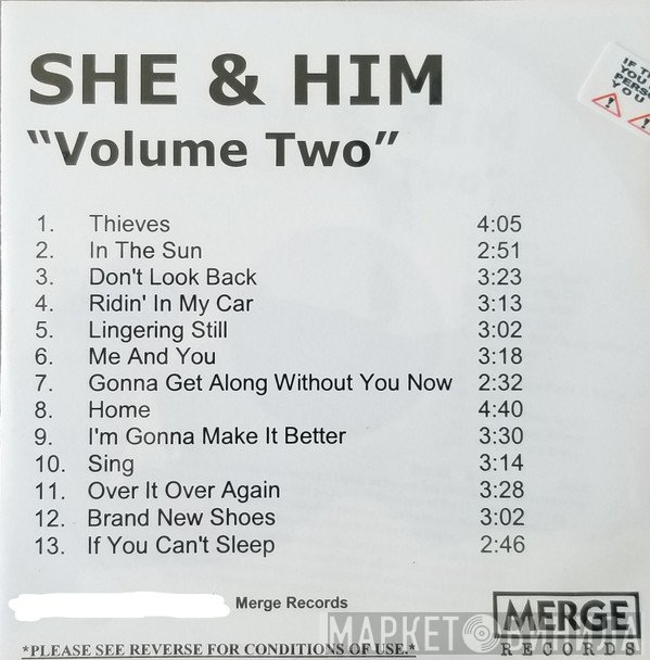 She & Him  - Volume Two