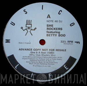 She Rockers, Betty Boo - Give It A Rest (1990)