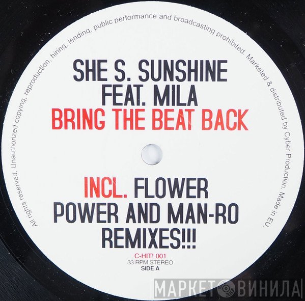 She S. Sunshine - Bring The Beat Back