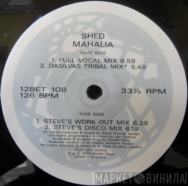 Shed  - Mahalia (In That Morning)
