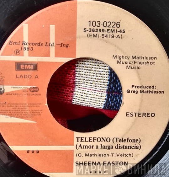 Sheena Easton  - Telefono