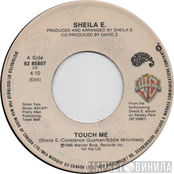Sheila E. - Touch Me / The World Is High