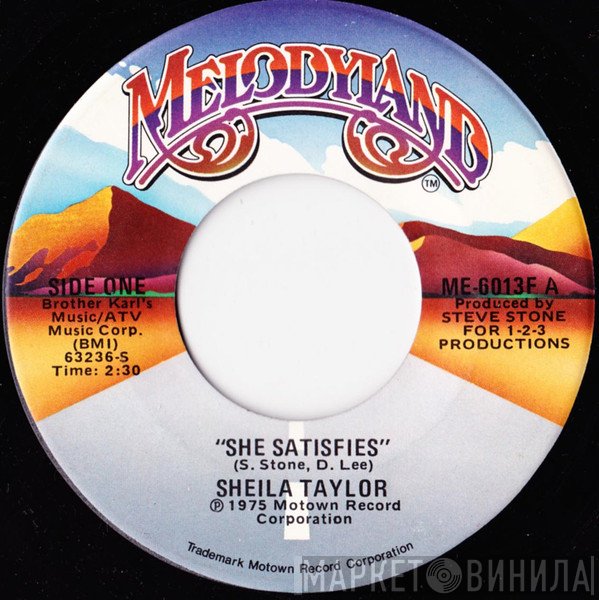 Sheila Taylor  - She Satisfies