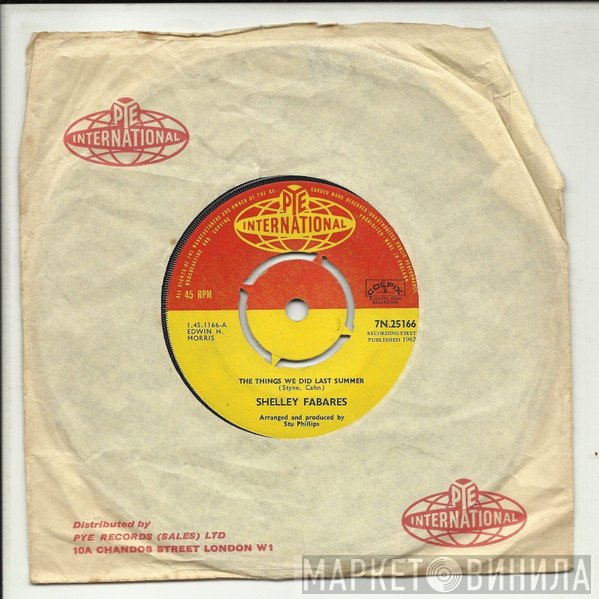 Shelley Fabares - The Things We Did Last Summer