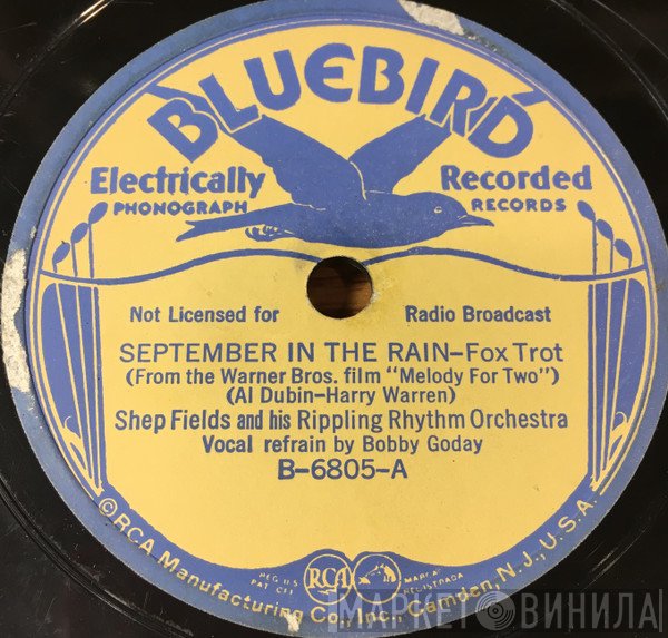 Shep Fields And His Rippling Rhythm  - September In The Rain / Melody For Two
