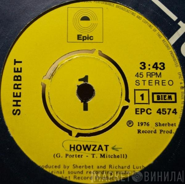 Sherbet  - Howzat