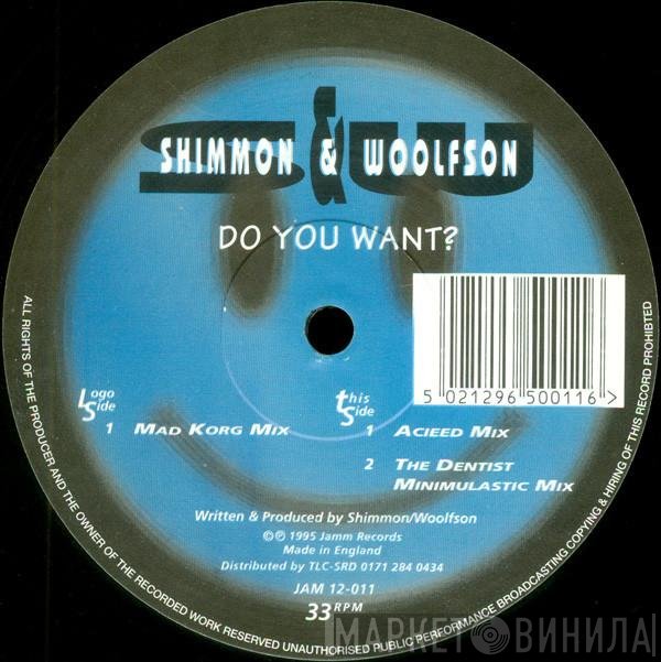 Shimmon & Woolfson - Do You Want?