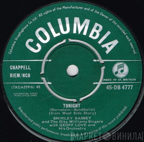 Shirley Bassey And The Rita Williams Singers With Geoff Love & His Orchestra  - Tonight