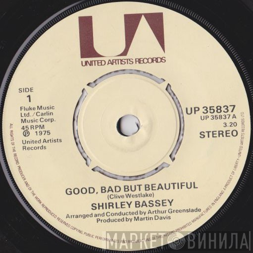 Shirley Bassey - Good, Bad But Beautiful