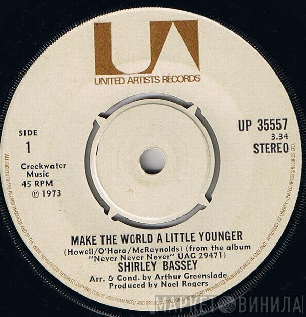 Shirley Bassey - Make The World A Little Younger