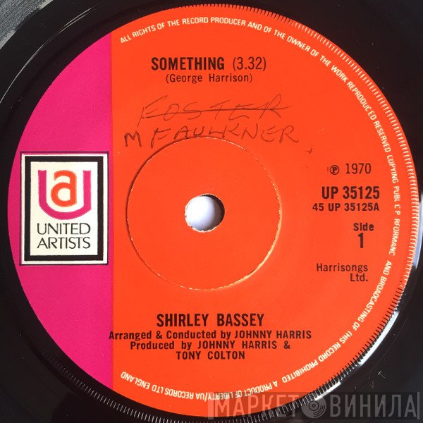 Shirley Bassey - Something