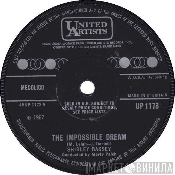 Shirley Bassey - The Impossible Dream