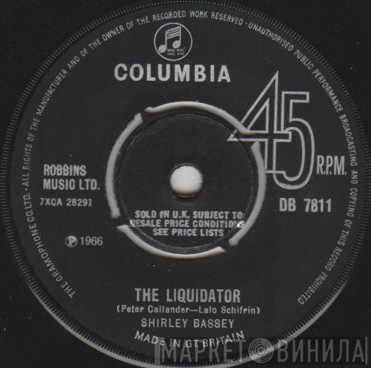 Shirley Bassey  - The Liquidator