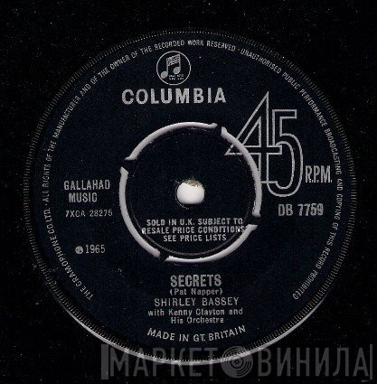 Shirley Bassey, Tony Osborne And His Orchestra - It's Yourself