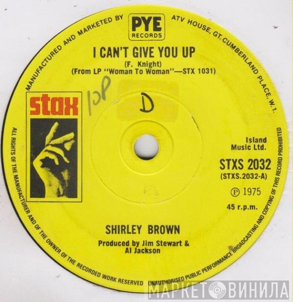 Shirley Brown - I Can't Give You Up