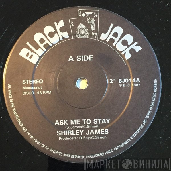 Shirley James - Ask Me To Stay