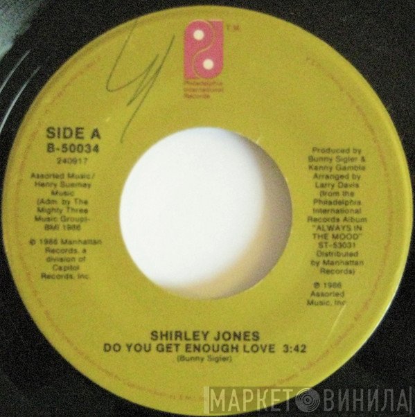 Shirley Jones - Do You Get Enough Love