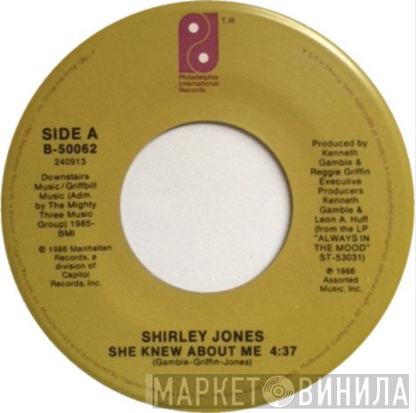 Shirley Jones - She Knew About Me / I'll Do Anything For You