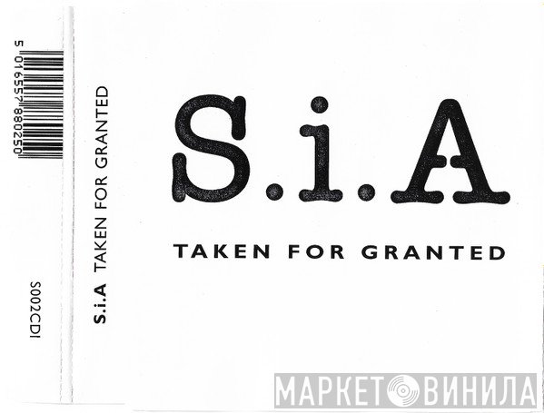 Sia - Taken For Granted