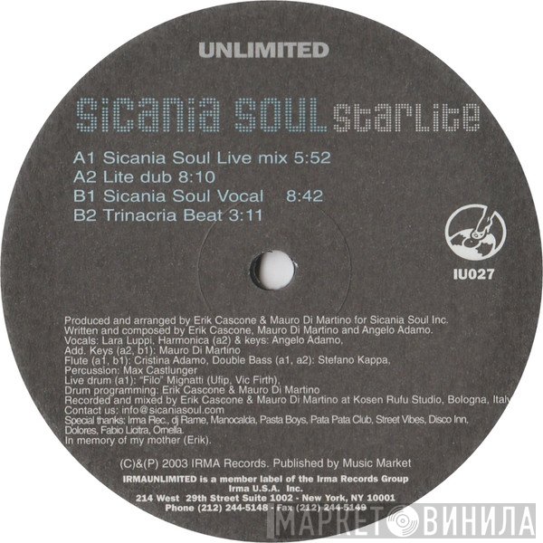 Sicania Soul - Starlite